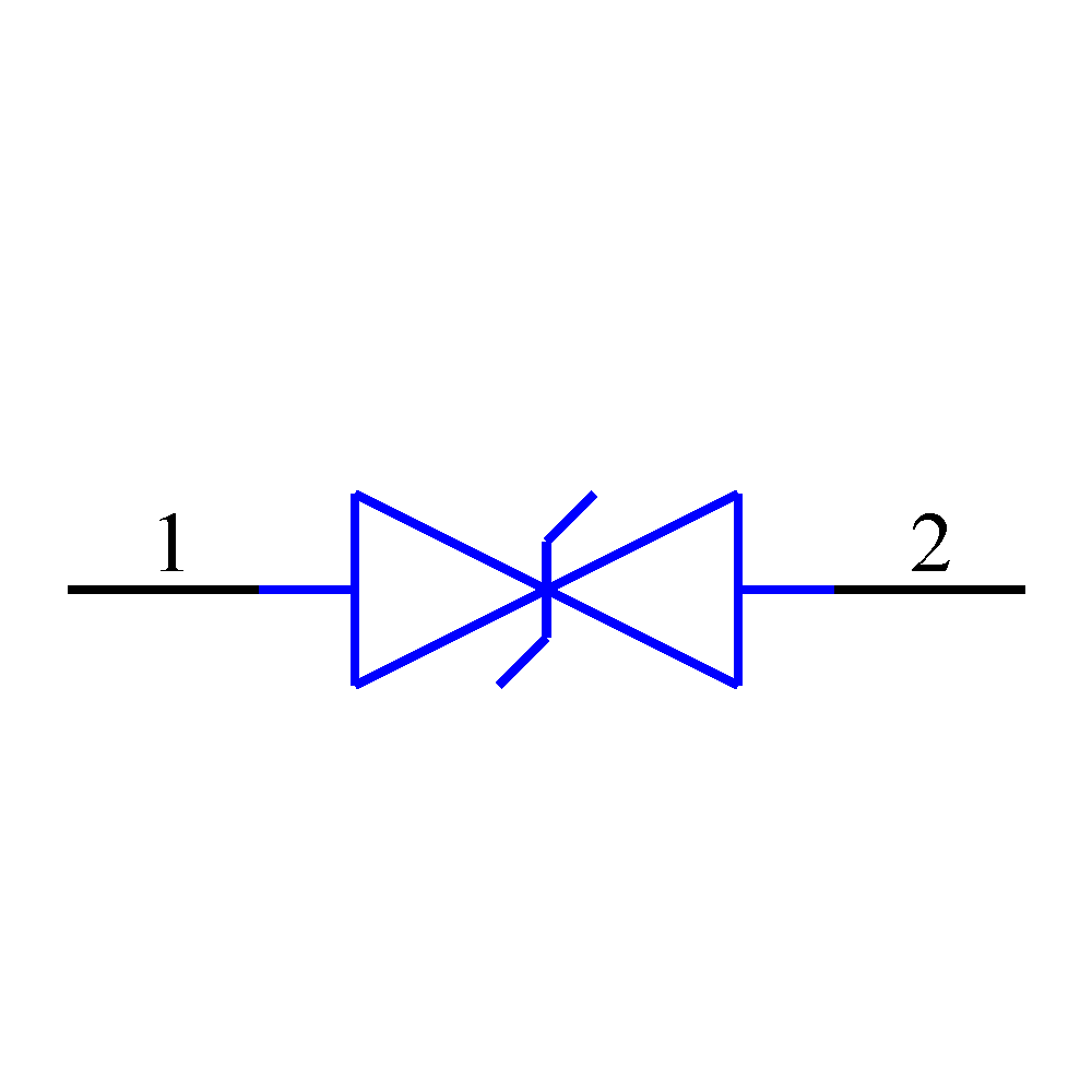 SMCJ58CA-E3/57T Symbol - Vishay Semiconductors