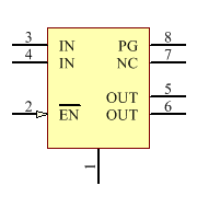 TPS76850QDRG4 Symbol - Texas Instruments