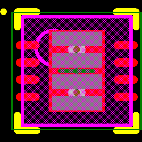 STCS1PUR Footprint - STMicroelectronics