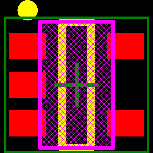 MCP1801T-6002I/OT Footprint - Microchip