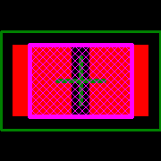 TACR226M006XTA Footprint - KYOCERA AVX