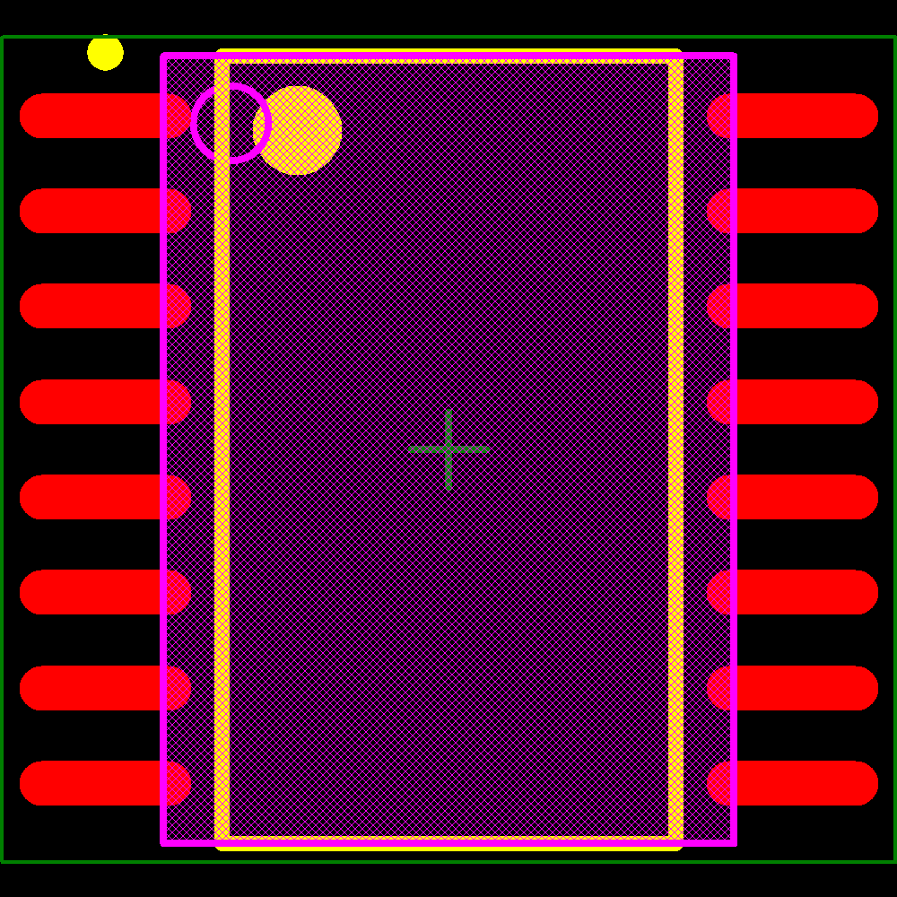 ADUM3441CRWZ Footprint - Analog Devices