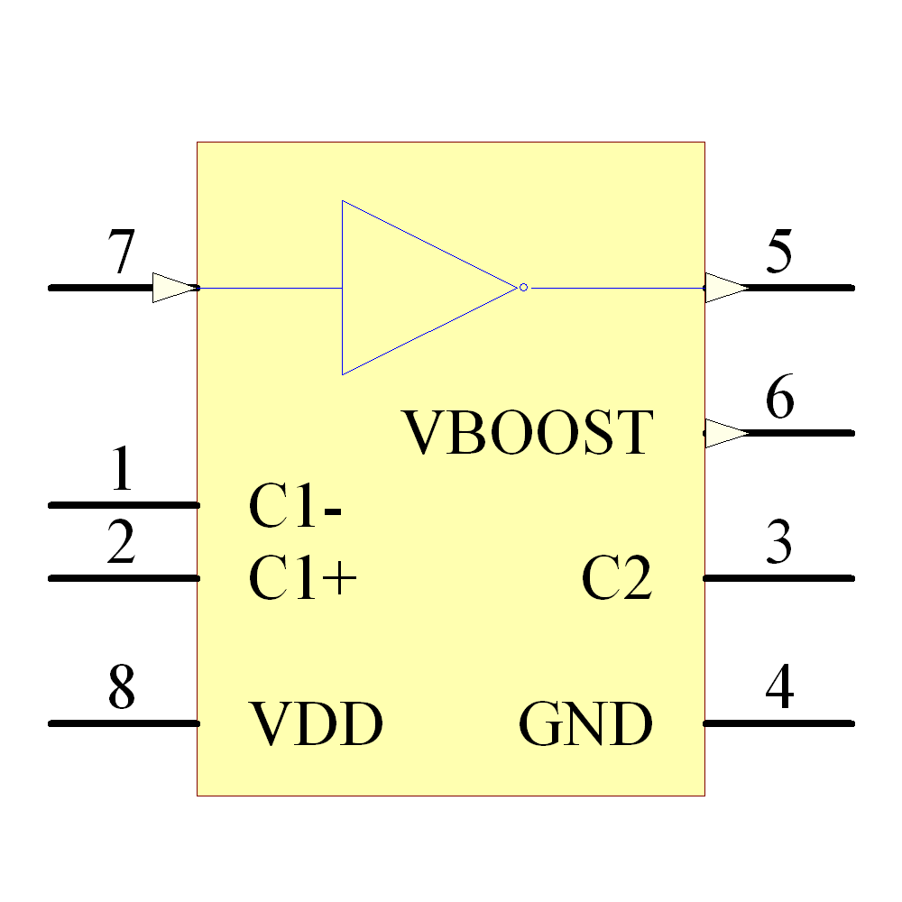 TC4626CPA Symbol - Microchip