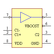 TC4626CPA Symbol - Microchip