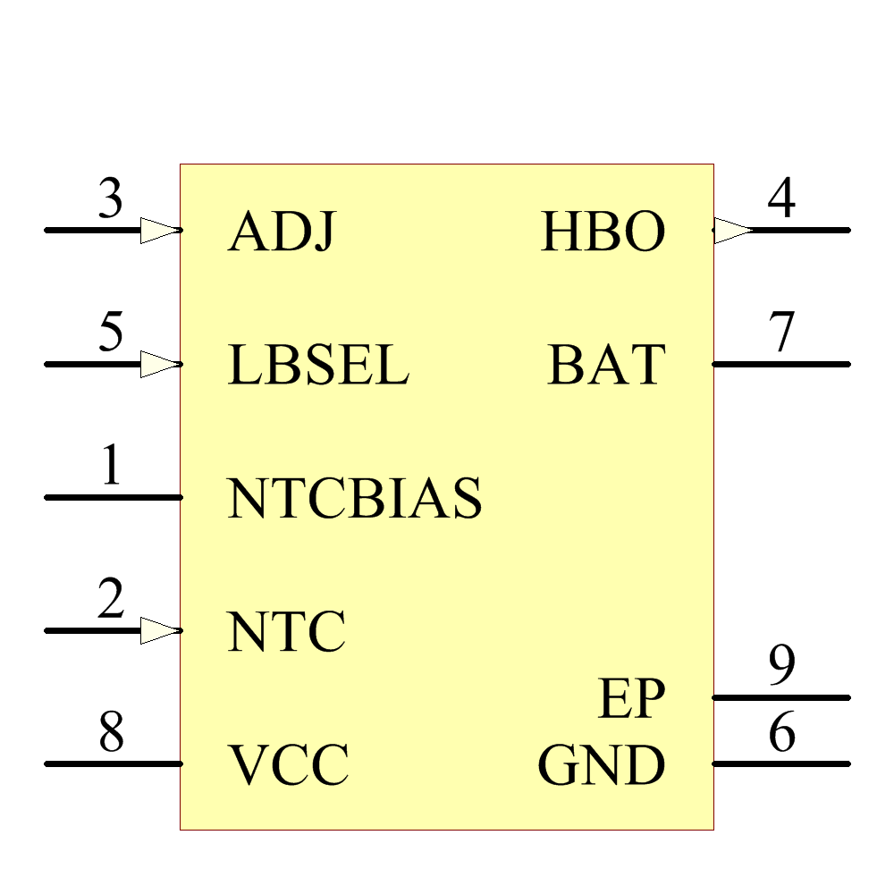 LTC4071IMS8E#PBF Symbol - Analog Devices