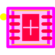 SHT35-DIS-B2.5KS Footprint - Sensirion