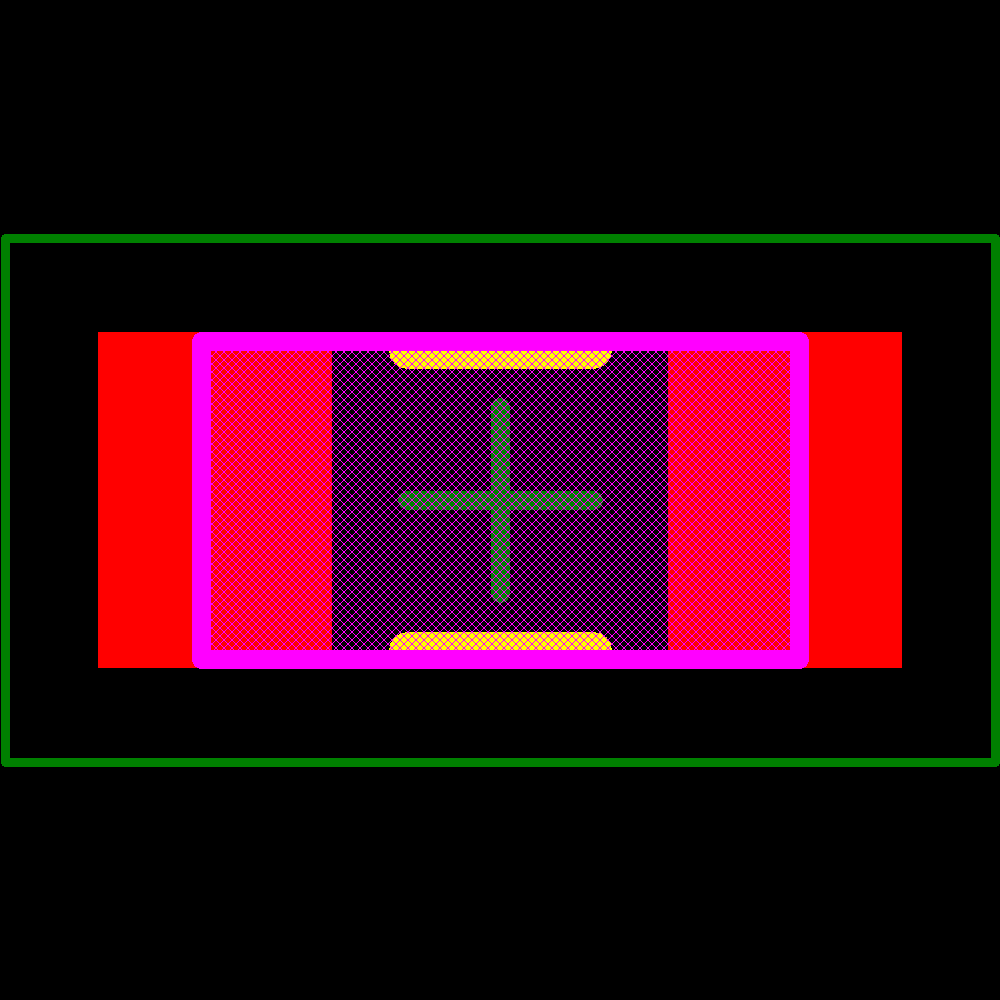 RC1206FR-101K24L Footprint - Yageo Group
