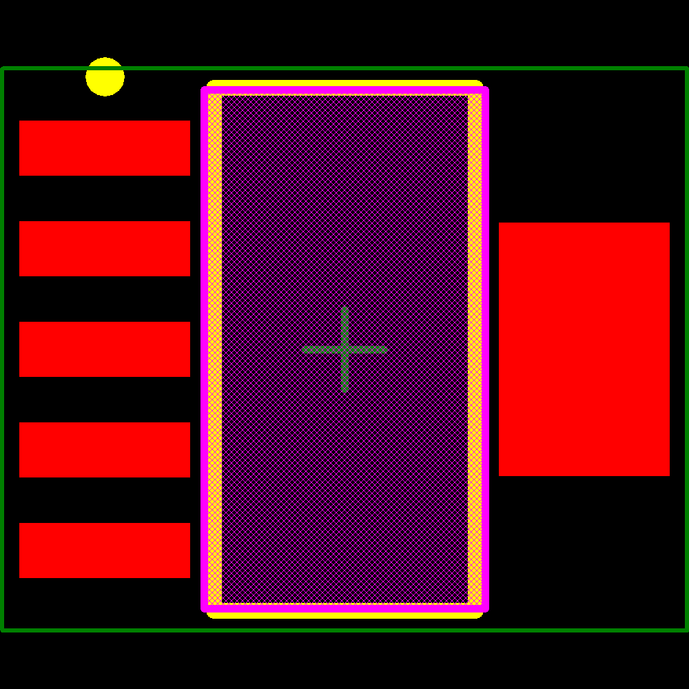 REG102GA-5G4 Footprint - Texas Instruments