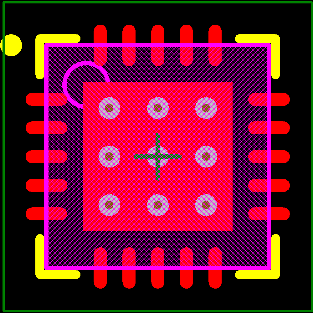 Z8F0130QH020EG Footprint - Zilog