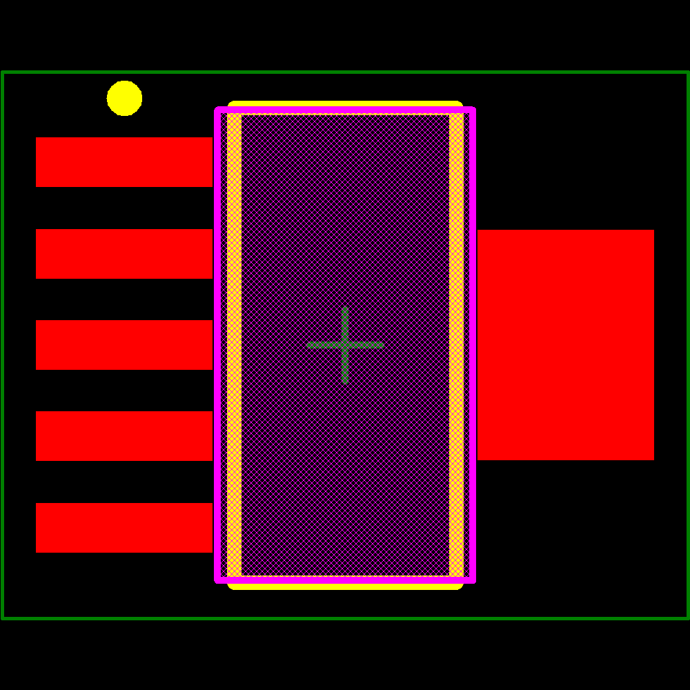 TPS73601DCQR Footprint - Texas Instruments