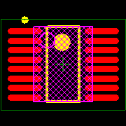LM84BIMQA/NOPB Footprint - Texas Instruments