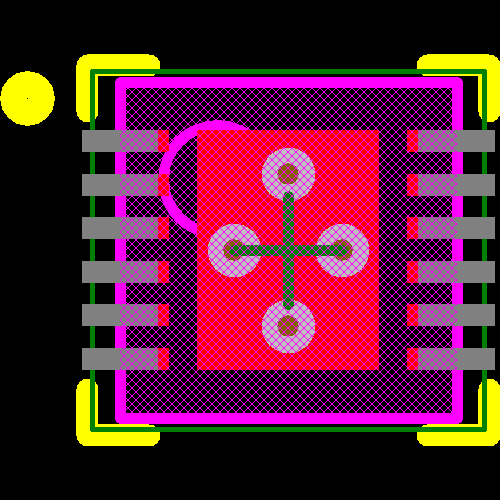 LM2759SD/NOPB Footprint - Texas Instruments