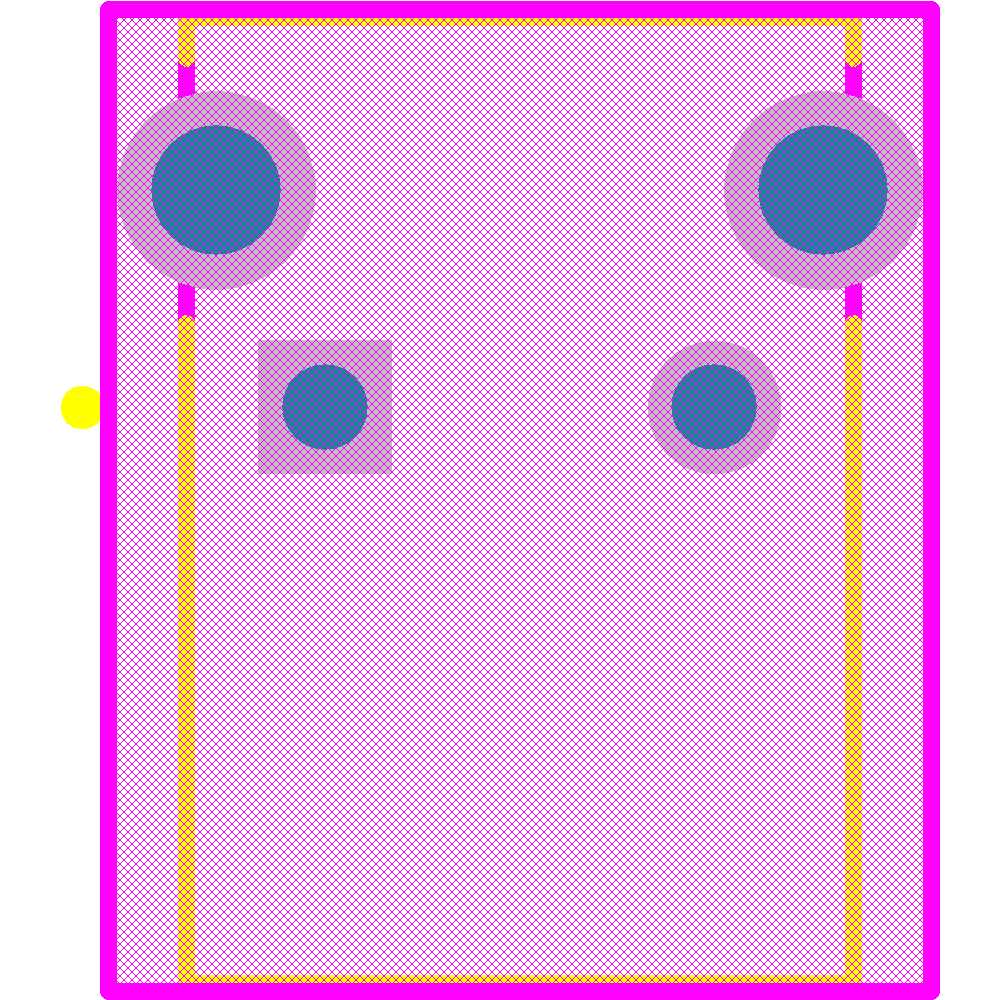 B3F-3152 Footprint - Omron