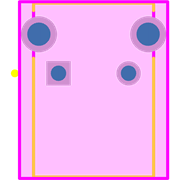 B3F-3152 Footprint - Omron