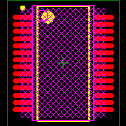 SN65LV1023ADB Footprint - Texas Instruments