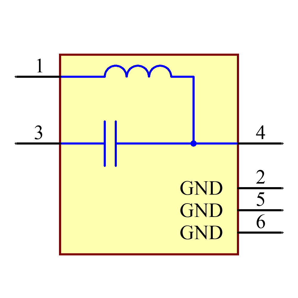 RCBT-63+ Symbol - Mini-Circuits