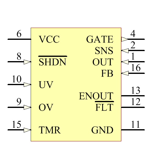 LT4363IS-2#PBF Symbol - Analog Devices