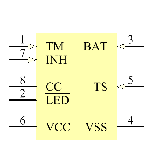 BQ2002CSNTR Symbol - Texas Instruments