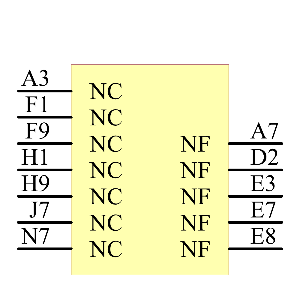 MT41J256M4JP-15E Symbol - Micron