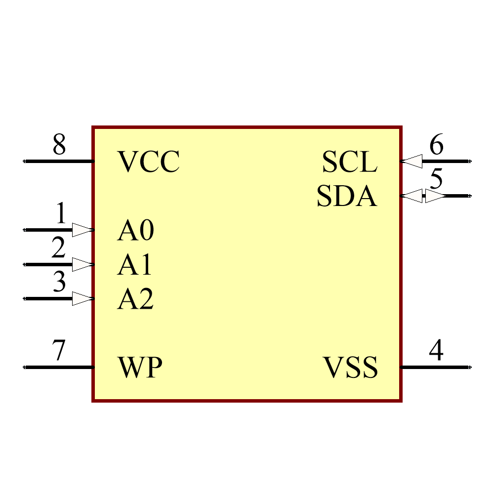 24LC04BT-I/SNG Symbol - Microchip