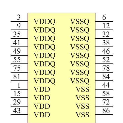 MT48LC4M32B2P-7 Symbol - Micron
