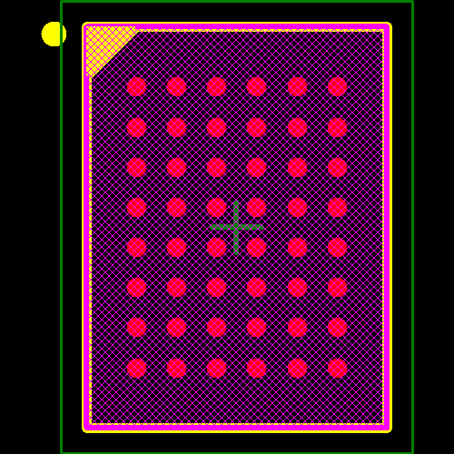 SST39VF801C-70-4C-B3KE-T Footprint - Microchip