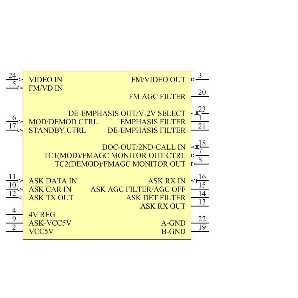 LA72912V-MPB-H Symbol - onsemi