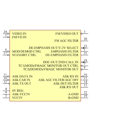 LA72912V-MPB-H Symbol - onsemi