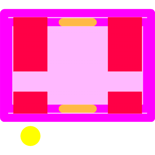 G3VM-101WR(TR05) Footprint - Omron
