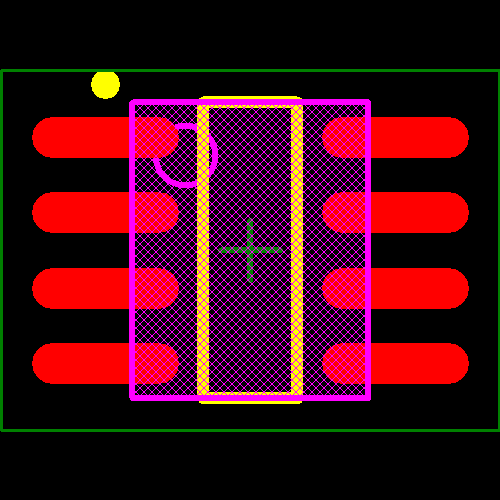 LT4256-2CS8#TRPBF Footprint - Analog Devices