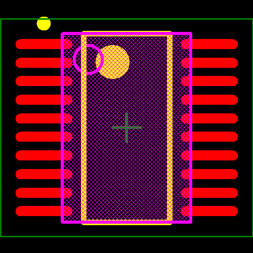 TLC59210IPWR Footprint - Texas Instruments