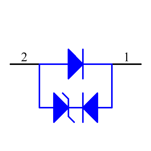 ESD102U102ELSE6327XTSA1 Symbol - Infineon