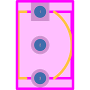 KSC1845FTA Footprint - onsemi