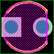 HLMP-1790 Footprint - Avago