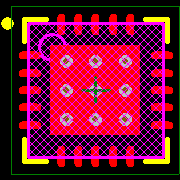 Z8F0831QH020SG Footprint - Zilog