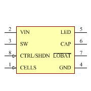 LTC3490ES8 Symbol - Analog Devices / Linear Technology