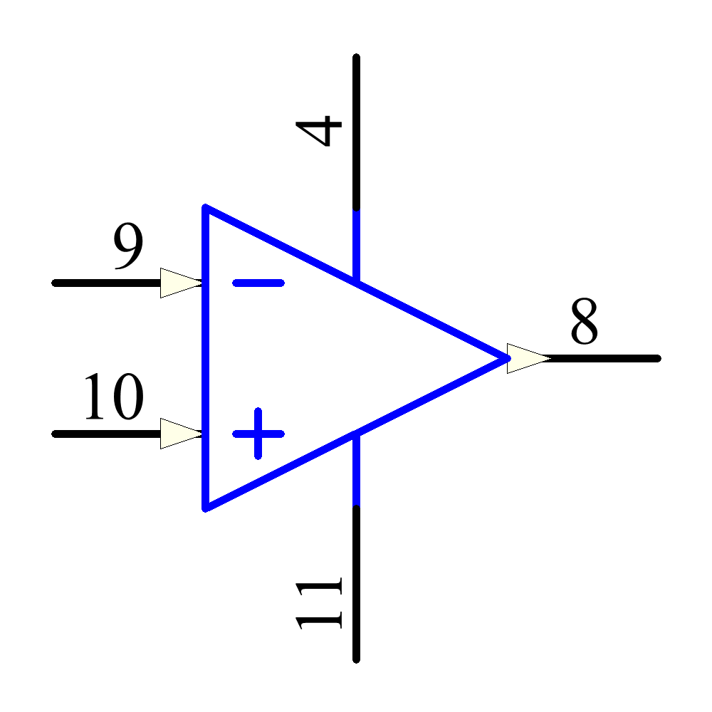 LT1359IN#PBF Symbol - Analog Devices