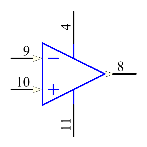 LT1359IN#PBF Symbol - Analog Devices