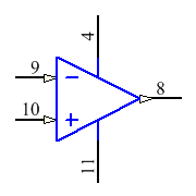 LT1359IN#PBF Symbol - Analog Devices