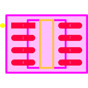 MC78L05ABDR2G Footprint - onsemi