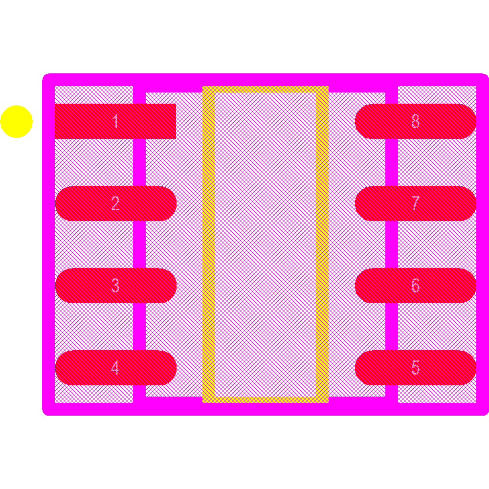 MC78L05ABDR2G Footprint - onsemi