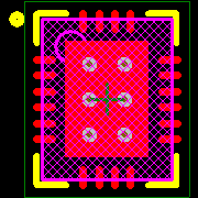LTC4227IUFD-1#PBF Footprint - Analog Devices