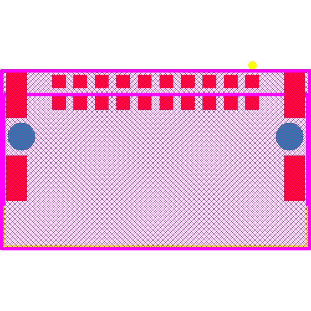 M55-7102042R Footprint - Harwin