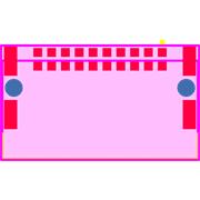 M55-7102042R Footprint - Harwin