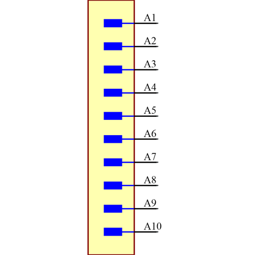 M55-7102042R Symbol - Harwin