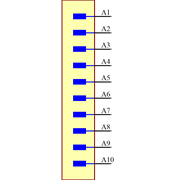 M55-7102042R Symbol - Harwin