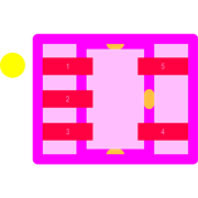 ESDA6V1W5 Footprint - STMicroelectronics
