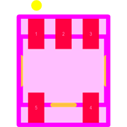 ETC1-1T-2TR Footprint - MACOM