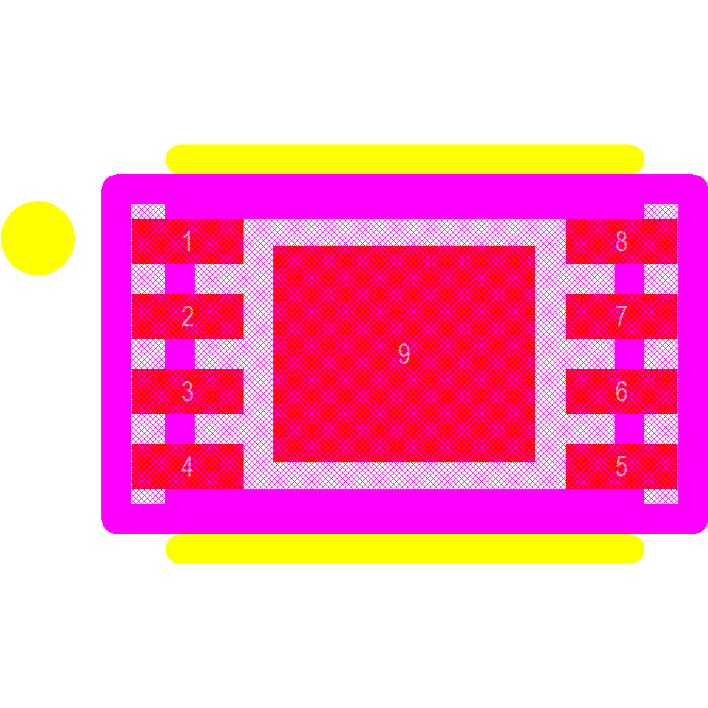 MCP73831-2ACI/MC Footprint - Microchip