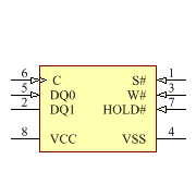 M25P40-VMN6PB Symbol - Micron